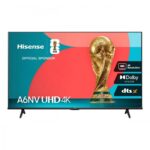 Hisense 55A6NV – Smart TV 55’’ 4K UHD (VIDAA) – Dolby Vision, DTS Virtual:X, Full Array, ALLM, 3×HDMI & 2×USB – Garantie 12 mois