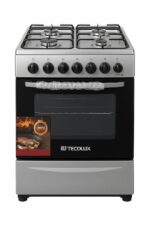 Cuisinière à Gaz - Technolux - 4 Feux 50×50 – Inox - Performance, Sécurité & Gain d’Espace