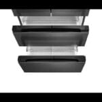 Réfrigérateur MIDEA Side by Side 4 Portes - 692 Litres - Technologie Inverter - Classe A+ - Gris – Image 4