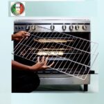 CUISINIÈRE TECHNOLUX 5 FEUX 90X60 INOX - CUISSON GAZ - FOUR AVEC TOURNE-BROCHE ET DOUBLE GRILL – Image 3