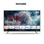 Téléviseur SMART LED Full HD 43 Pouces - TORNADO 43ES9300E - Récepteur Intégré - Garantie 12 Mois