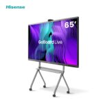 Téléviseur Tactile HISENSE 65” - Whiteboard UHD 4K, Écran Interactif Smart, Modèle 65MR6DE, Android 13, Caméra 4K Intégrée