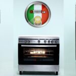 CUISINIÈRE TECHNOLUX 5 FEUX 90X60 INOX - CUISSON GAZ - FOUR AVEC TOURNE-BROCHE ET DOUBLE GRILL – Image 5