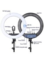 Ring Light RL21 Grand Modèle – Éclairage LED Professionnel pour Photos et Vidéos AB DISTRIBUTION