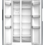 RÉFRIGÉRATEUR - HISENSE - SIDE BY SIDE 4 PORTES - 470L AVEC DISTRIBUTEUR D’EAU - INVERTER INOX (RQ61WC4SA) AB DISTRIBUTION