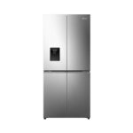 RÉFRIGÉRATEUR - HISENSE - SIDE BY SIDE 4 PORTES - 470L AVEC DISTRIBUTEUR D’EAU - INVERTER INOX (RQ61WC4SA) AB DISTRIBUTION