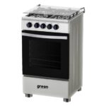 Cuisinière GREEN 4 Feux 50x50 à Gaz Gris GN50 ab distribution