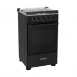 Cuisinière GREEN 4 Feux 50x50 à Gaz Noir GN50 ab distribution