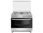 CUISINIÈRE 5 FEUX FERRE 90X60 F9P50G2 INOX – PERFORMANCE & ÉLÉGANCE POUR VOTRE CUISINE AB DISTRIBUTION