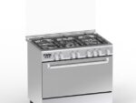 CUISINIÈRE FINIX 5 FEUX 90X60 INOX G95NDM – PERFORMANCE ET DESIGN POUR UNE CUISSON PARFAITE AB DISTRIBUTION