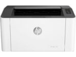 Imprimante HP Laser 107a – Imprimante Laser Monochrome A4 Haute Vitesse – Port USB 2.0 – Format Compact – Idéale pour Bureaux et Domiciles