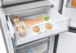 Réfrigérateur Haier HDPW5618DWPK 350L No Frost avec Fontaine | 3 Tiroirs Congélateur – Classe D – Gris Métallisé – Image 7