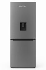 Réfrigérateur Combiné - ENDUR0 - 420L Inox avec Distributeur d’Eau – NoFrost – Classe A++ – Modèle RCST420WDSX