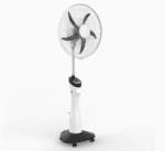 Ventilateur sur pied rechargeable RISING 18 pouces – Batterie 7000mAh, minuterie 9h, télécommande, LED, ports USB – Modèle RS8098 / MC8098 – Image 2