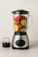 Blender Kenwood KE-2268 Ice Crusher Inox – 1,5L, 650W, 5 Vitesses – Avec Broyeur de Glace et Mini Hachoir – Garantie 1 An – Image 3