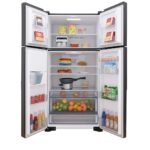 Réfrigérateur HITACHI 4 Portes 550 Litres – Noir avec Fontaine – RW690P7PB – Image 2