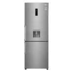 Réfrigérateur - LG Combiné 446L - 3 Tiroirs avec Fontaine à Eau – Gris Inox (GC-F689BLCM) - Garantie 12 mois