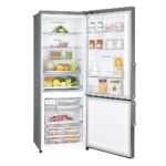 Réfrigérateur - LG Combiné 446L - 3 Tiroirs avec Fontaine à Eau – Gris Inox (GC-F689BLCM) - Garantie 12 mois – Image 2