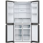 Réfrigérateur Haier Side by Side 4 Portes HRF525MB – Design Élégant, Grande Capacité et Performance Énergétique – Image 3