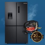 Réfrigérateur Samsung Multiportes RF48A401EB4 – 488L – Noir – Avec Distributeur d’Eau