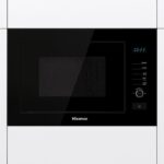 Micro-ondes encastrable - Hisense - 25L avec gril – Noir élégant HB25MOBX7G (900W, minuterie, programmable) – Image 2