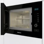 Micro-ondes encastrable - Hisense - 25L avec gril – Noir élégant HB25MOBX7G (900W, minuterie, programmable) – Image 4