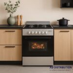 Cuisinière ASTECH 4 Feux 60x60 à Gaz – Four avec Grill – Modèle CK-60LDRM – Image 2
