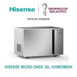 Micro-ondes - Hisense - 30 L - Gris H30MOMS9H – Puissant, Moderne et Ultra-Pratique – Image 2