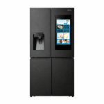 Réfrigérateur Hisense Side by Side 4 Portes 522L avec Fontaine & Écran WiFi – RC68WC4SB