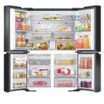 Réfrigérateur Samsung RF65DG9H0EB1EF Multi-Portes Noir – 636 L – Family Hub™ & IA – Inverter – No Frost – Image 2